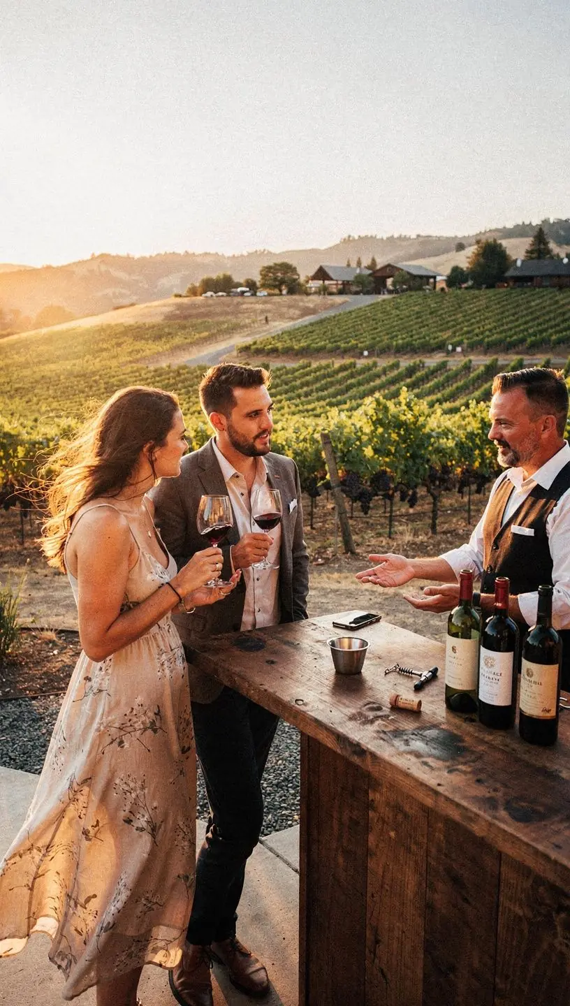 Grupa przyjaciół ciesząca się wspólnym czasem na górskim szlaku.